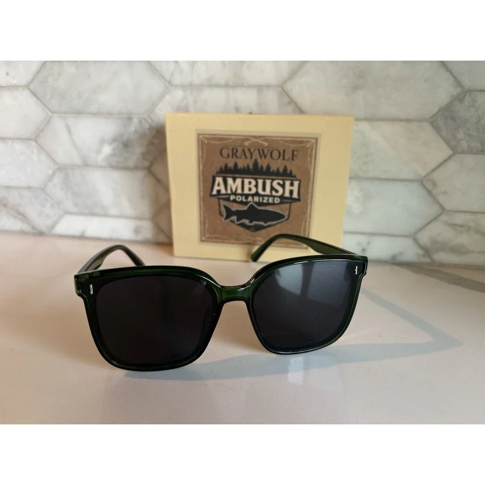 Polarized Sunglasses - Graywolf Ambush Polarized — TR90 Frame - 0.8oz